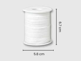 Rollo pabilo sin encerar 61 metros 